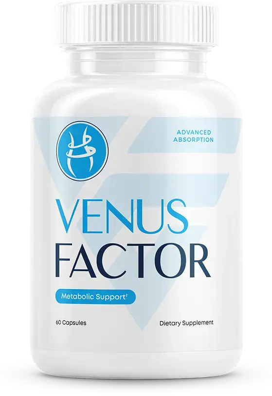 Venus Factor supplement bottle for women's leptin support